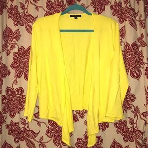 Cable and Gauge Yellow Sweater
